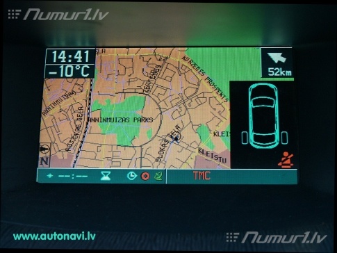 Latvijas GPS kartes Renault automobīļiem