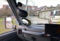 Periskopiskie spoguļi RHD auto pielāgošanai