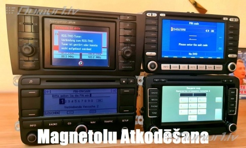 Atblokejiet automasinas radio