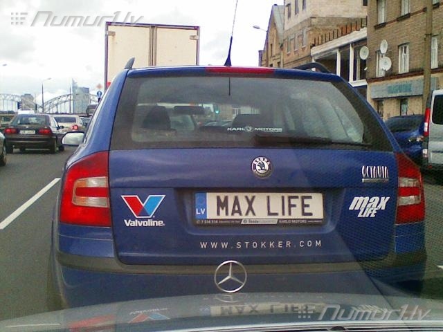 Numurbilde MAX LIFE