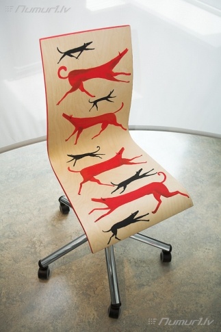 RKF krēsls: "Sarkano suņu krēsls", Kaspars Zariņš