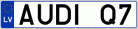 Numurbilde AUDI Q7