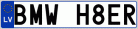 Numurbilde BMW H8ER