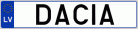 Numurbilde DACIA
