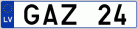 Numurbilde GAZ 24