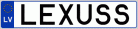 Numurbilde LEXUSS
