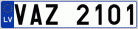 Numurbilde VAZ 2101