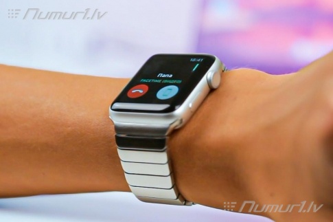 Metāla nerūsējošā tērauda aproces Apple Watch