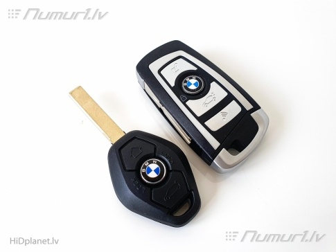 Jaunā BMW F-sērijas stila aizdedzes atslēga E-ser.