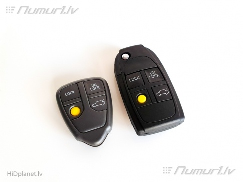 Jaunie Volvo aizdedzes atslēgas korpusi