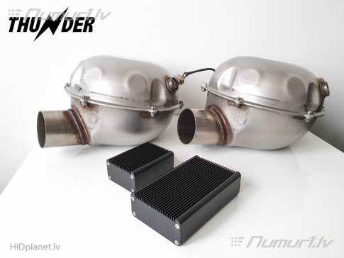 Thunder elektroniskā aktīvā izplūdes sistēma