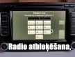 Atblokejiet automasinas radio