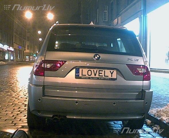 Numurbilde LOVELY