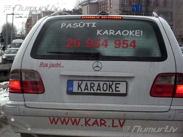 Numurbilde KARAOKE